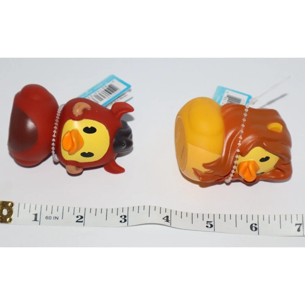 Disney The Lion King SIMBA & PUMBAA Rubber Ducks Cruise Set of 2 NEW